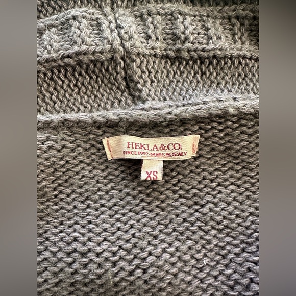 Made in Italy Wool blend Purple Knit Sweater XS - Picture 6 of 12